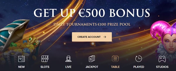 Casinorex welkomstbonus