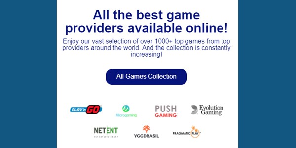 Bluvegas spelproviders